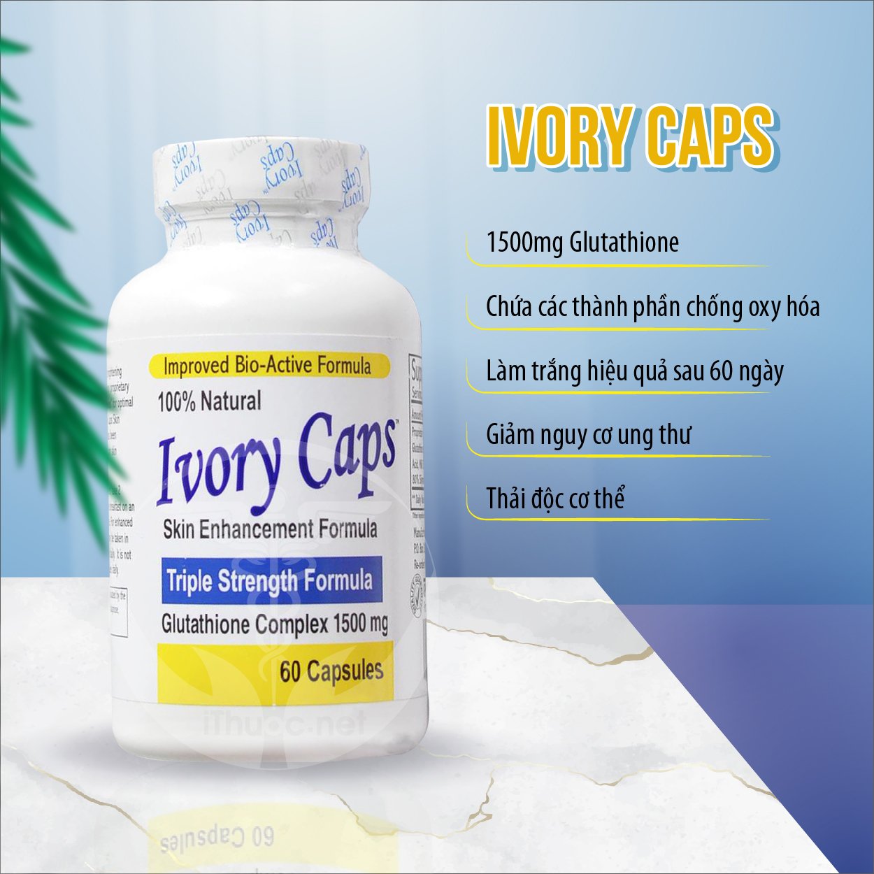 Viên Uống Trắng Da Ivory Caps