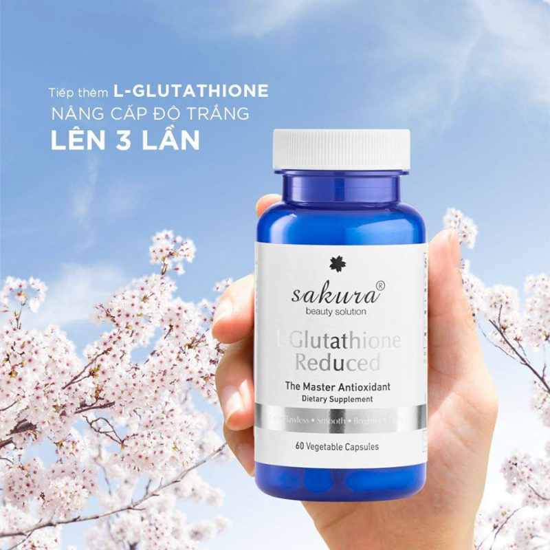 Viên uống Nhật Bản Sakura L-Glutathione Reduced