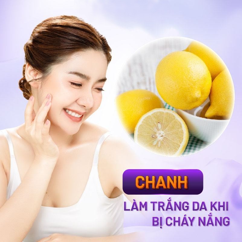 Da bị cháy nắng làm sao để trắng lại