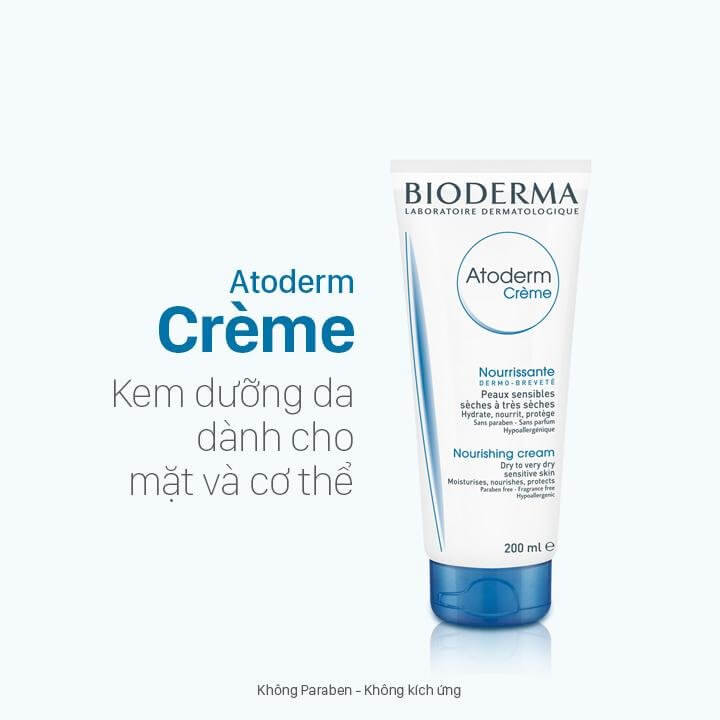 Kem Dưỡng Ẩm Bioderma Atoderm Crème Ultra