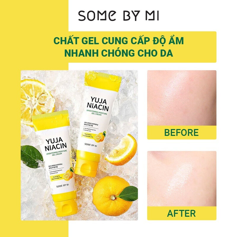 Kem dưỡng trắng da Some By Mi Yuja Niacin Brightening Moisture Gel Cream