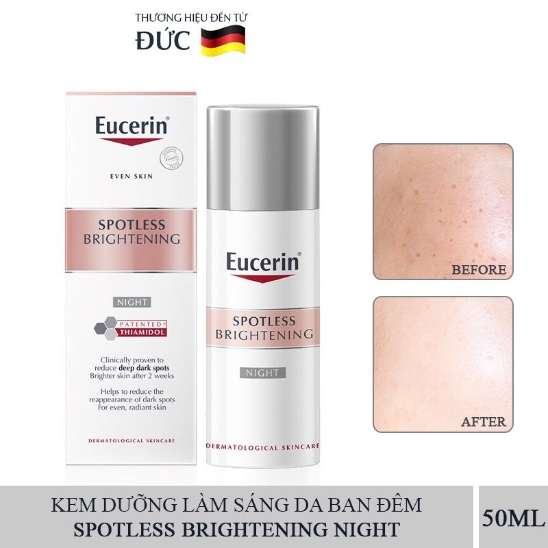 Kem dưỡng đêm Eucerin Ultra White Spotless Night Cream