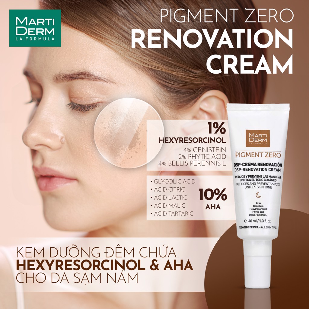 MartiDerm Pigment Zero DSP Renovation Cream