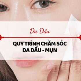 skincare cho da dầu