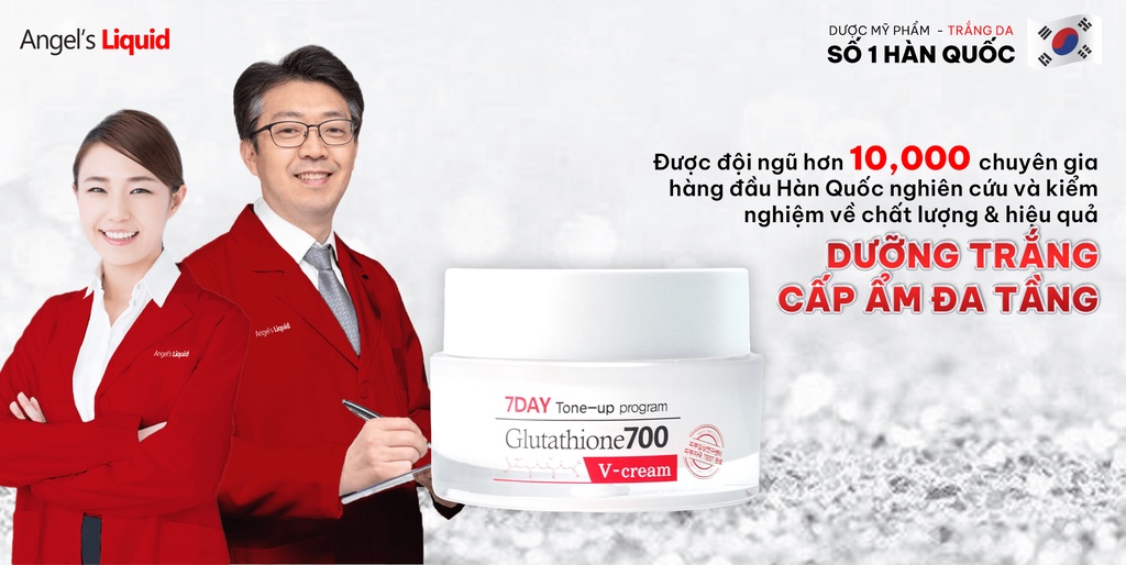 Kem dưỡng trắng nhanh Glutathione