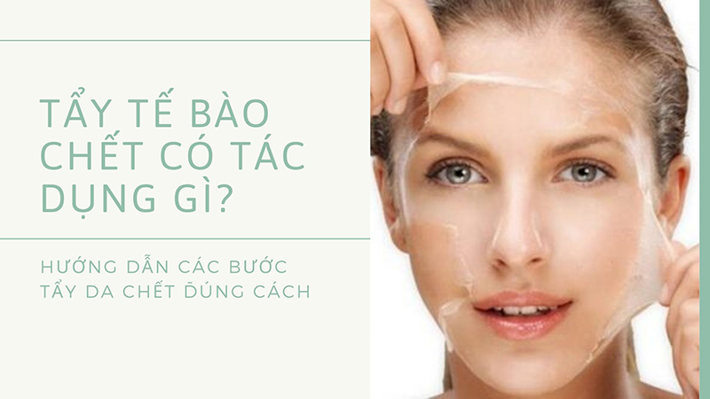 Các công dụng của tẩy tế bào chết cho da