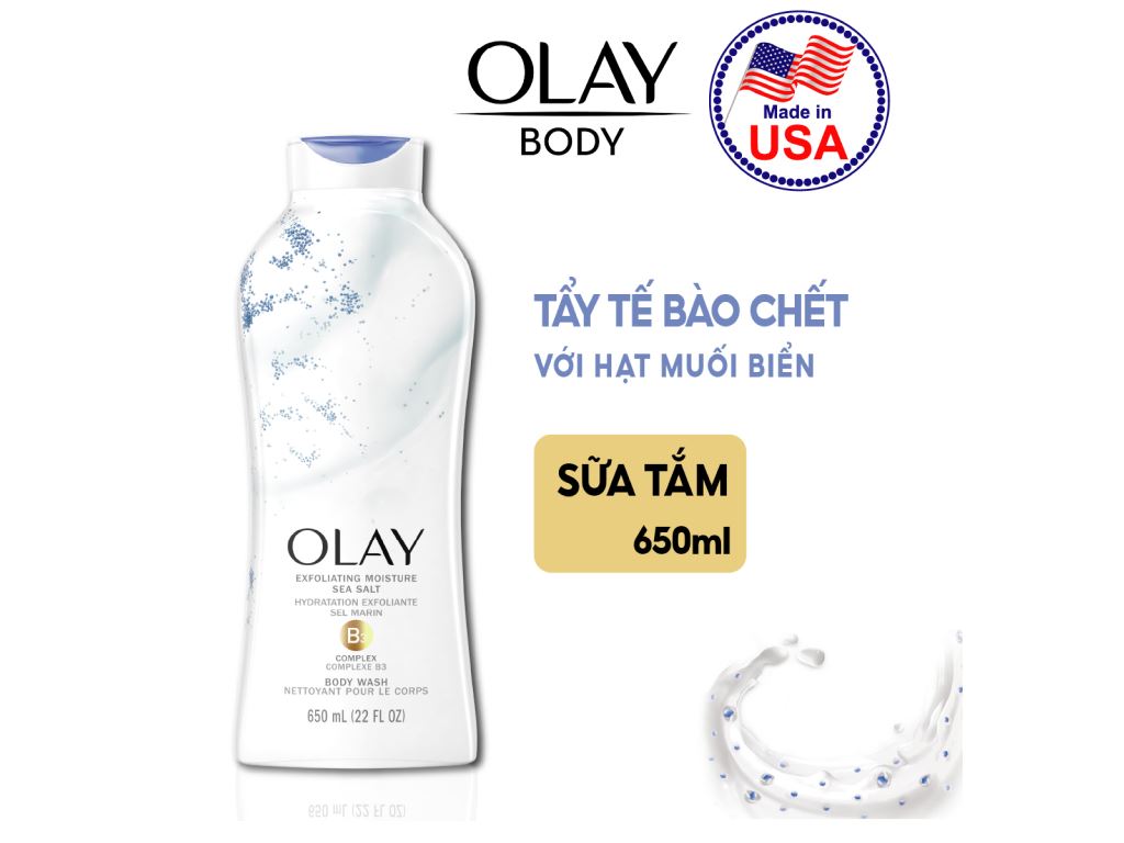 Olay Xanh Dương-Muối Biển