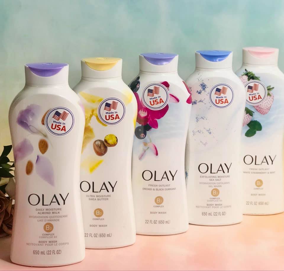 Sữa tắm Olay giúp làm trắng da