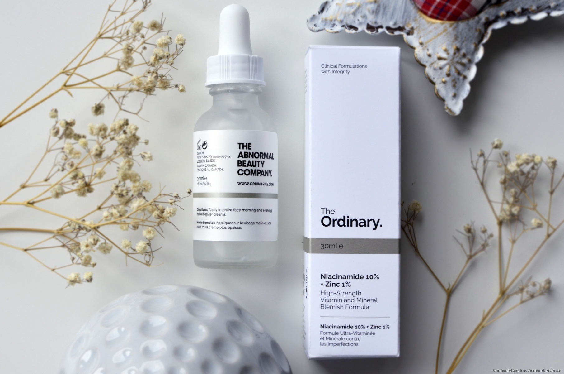 The Ordinary Niacinamide 10% + Zinc 1%