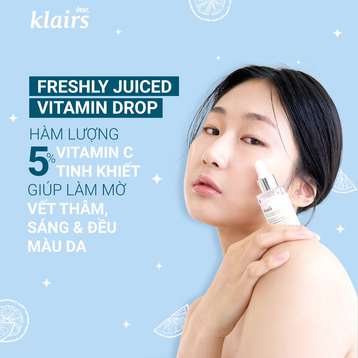 Serum dưỡng trắng se khít lỗ chân lông Klairs